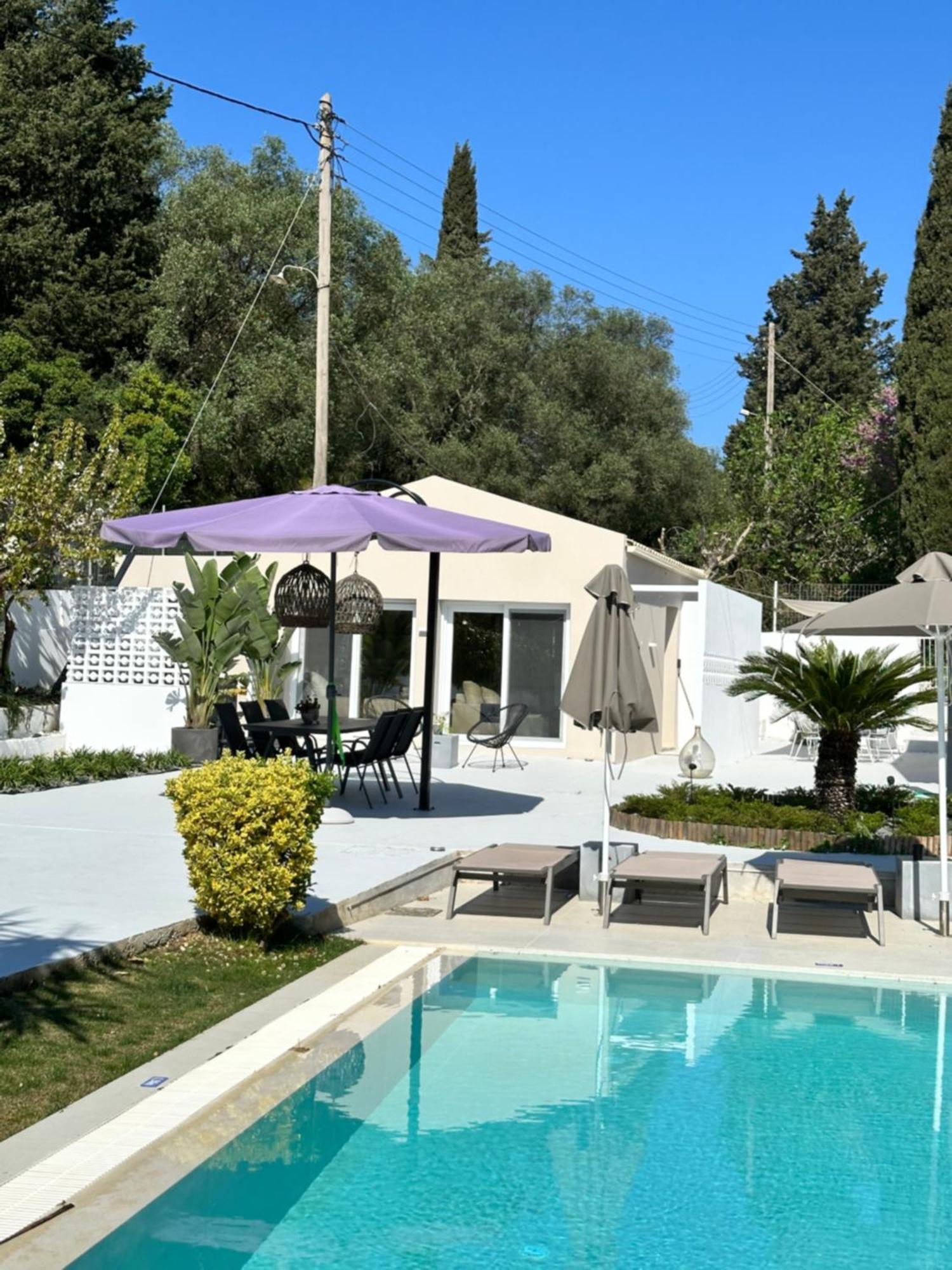 Grande Terra Villas With Swimming Pool Spartylas Esterno foto